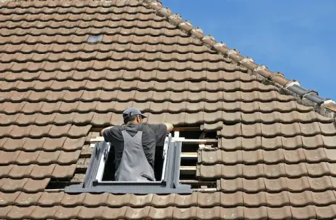 Pose de velux - Loix